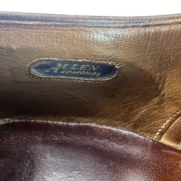 Vintage Allen Edmonds Boulevard Wingtip Shoes Size 10.5 B 6375 Brown USA main image 11